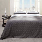 Σετ Παπλωματοθήκη Hauz Limited Edition Tencel 230X250 Grey-white